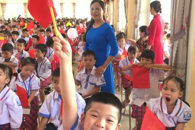 TRƯỜNG TIỂU HỌC GIAO NHÂN TỔ CHỨC LỄ KHAI GIẢNG NĂM HỌC 2024-2025